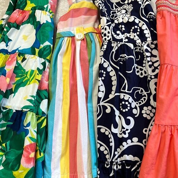 Lot of girls 4T size 4 Gymboree Summer sweet halter sleeveless dresses - Picture 14 of 14